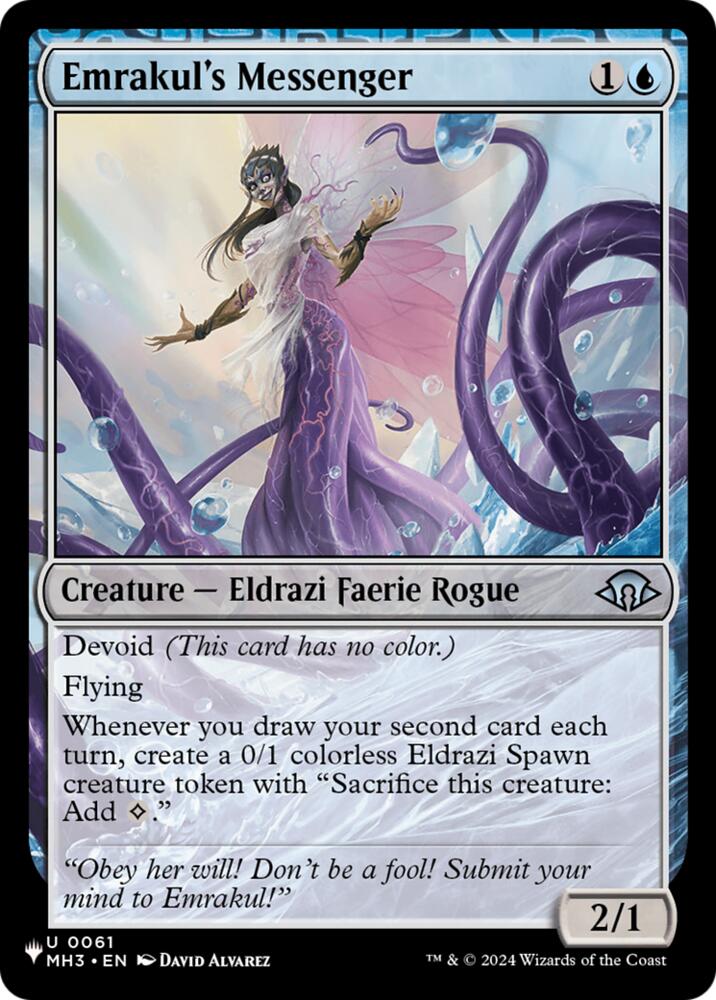 Emrakul's Messenger (61) [The List]