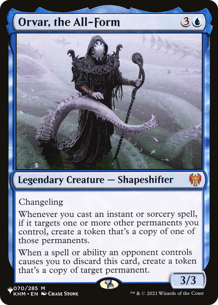 Orvar, the All-Form (70) [The List]