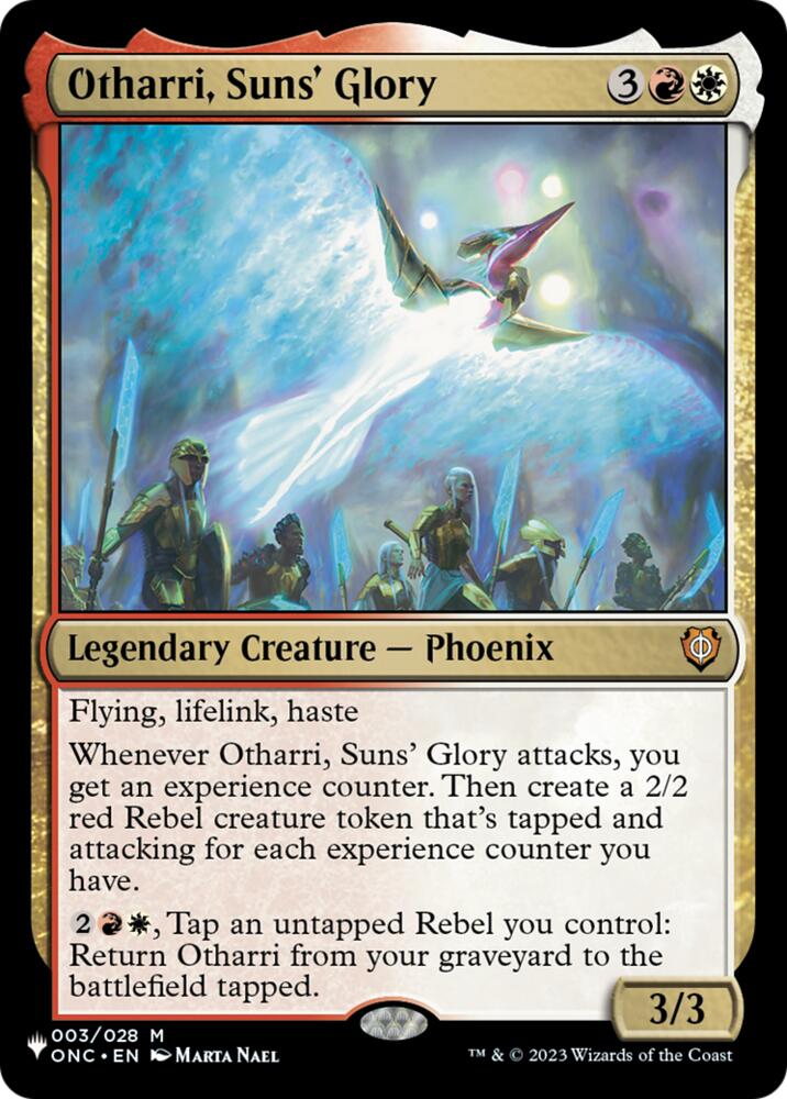 Otharri, Suns' Glory (3) [The List]