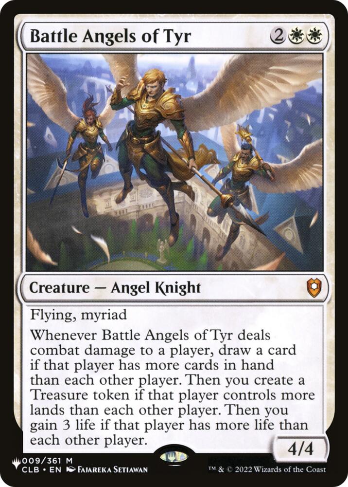 Battle Angels of Tyr (9) [The List]