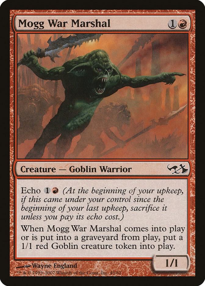 Mogg War Marshal (45) [Duel Decks: Elves vs. Goblins]