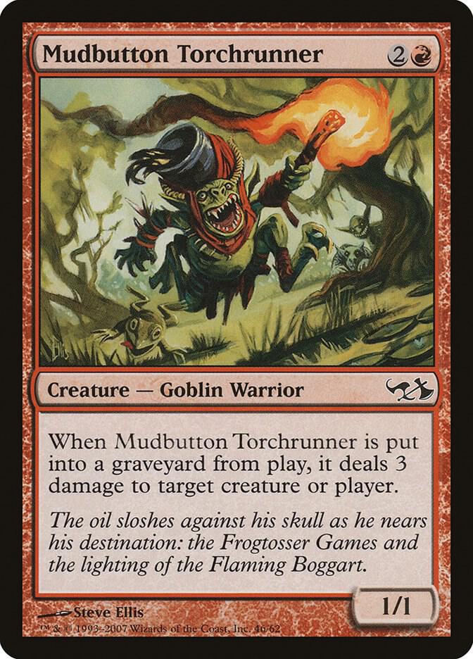 Mudbutton Torchrunner (46) [Duel Decks: Elves vs. Goblins]