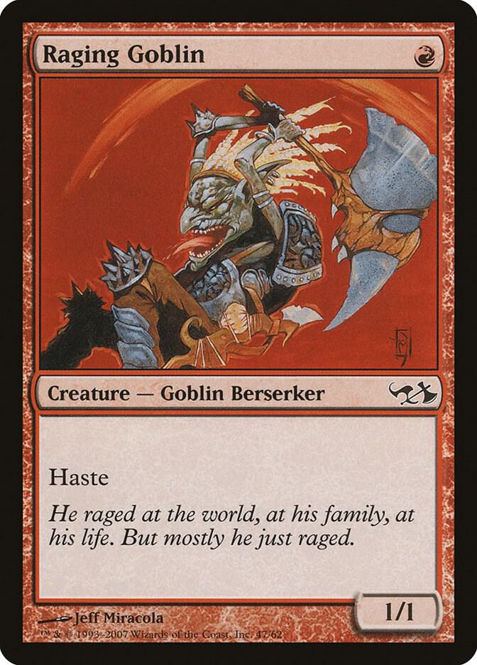 Raging Goblin (47) [Duel Decks: Elves vs. Goblins]