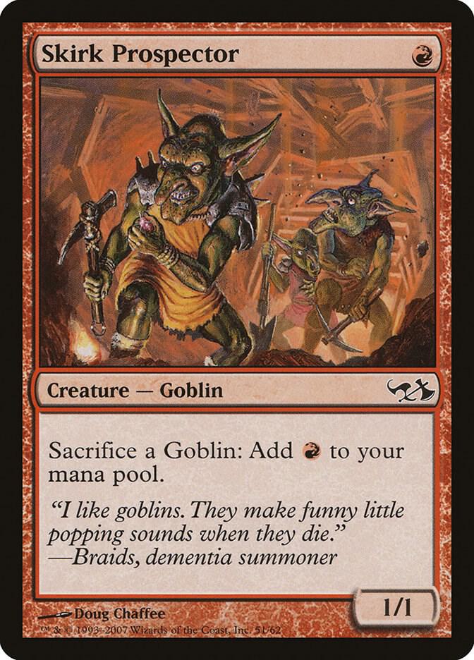 Skirk Prospector (51) [Duel Decks: Elves vs. Goblins]