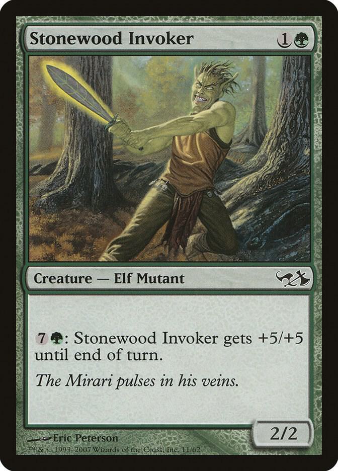 Stonewood Invoker (11) [Duel Decks: Elves vs. Goblins]