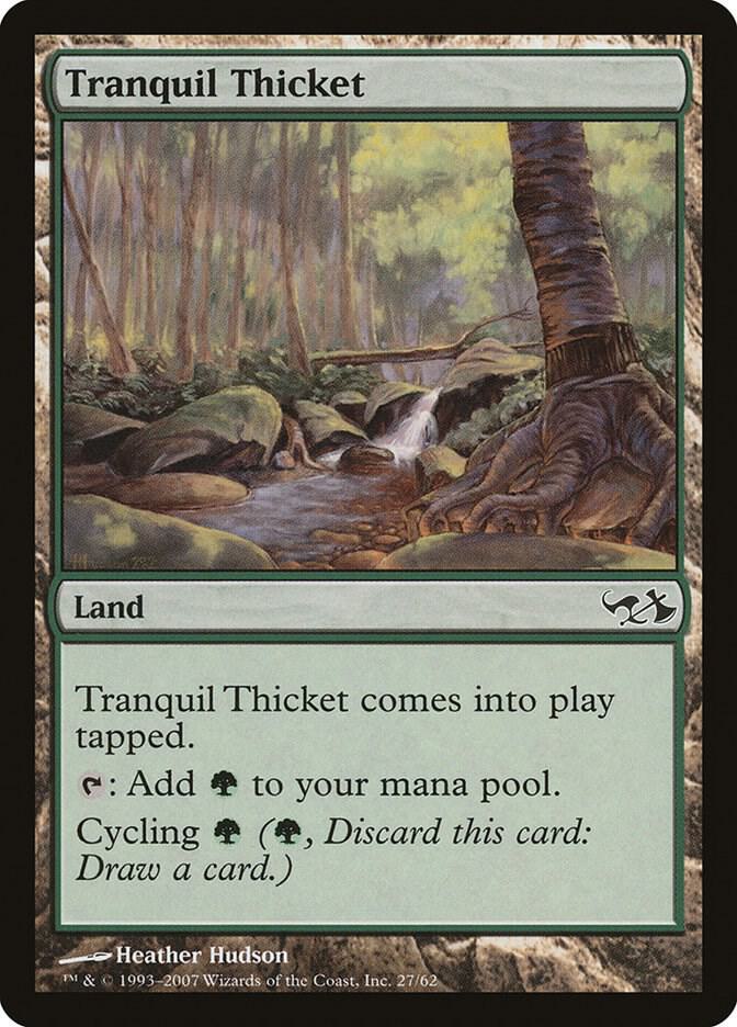 Tranquil Thicket (27) [Duel Decks: Elves vs. Goblins]