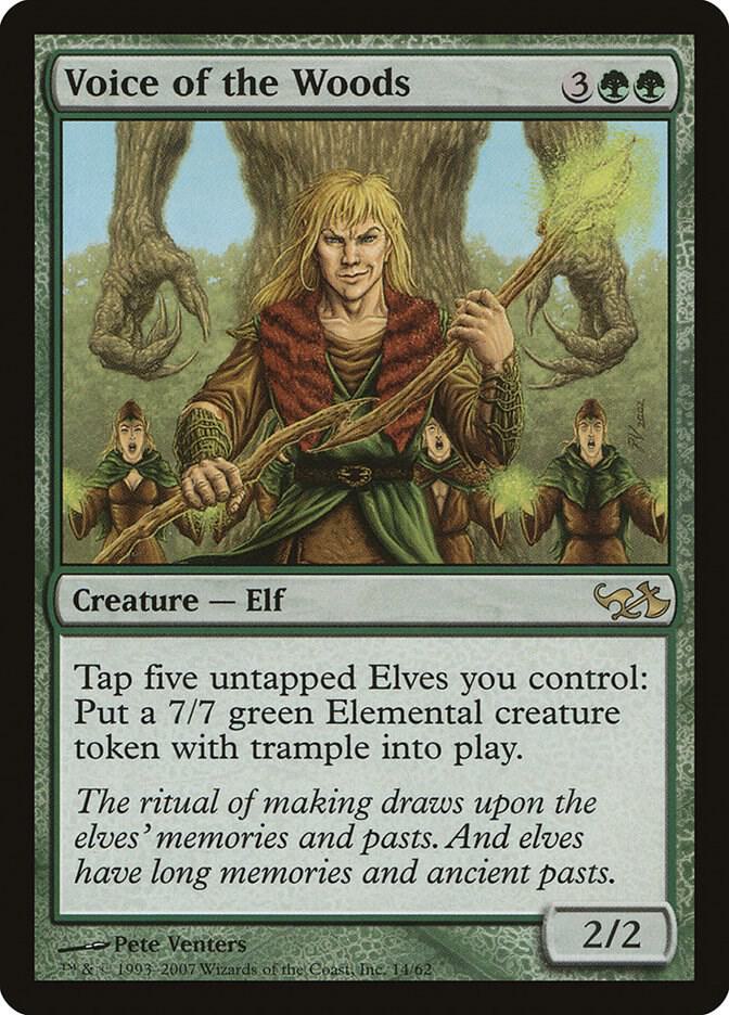 Voice of the Woods (14) [Duel Decks: Elves vs. Goblins]