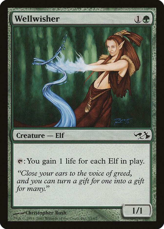 Wellwisher (15) [Duel Decks: Elves vs. Goblins]