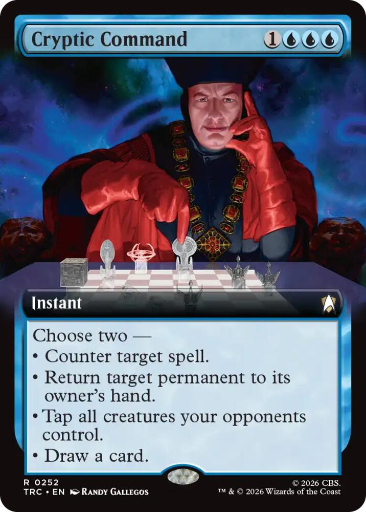 Cryptic Command (Extended Art) (252) [Star Trek Commander]
