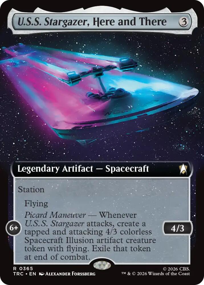 U.S.S. Stargazer, Here and There (Extended Art) (365) [Star Trek Commander]