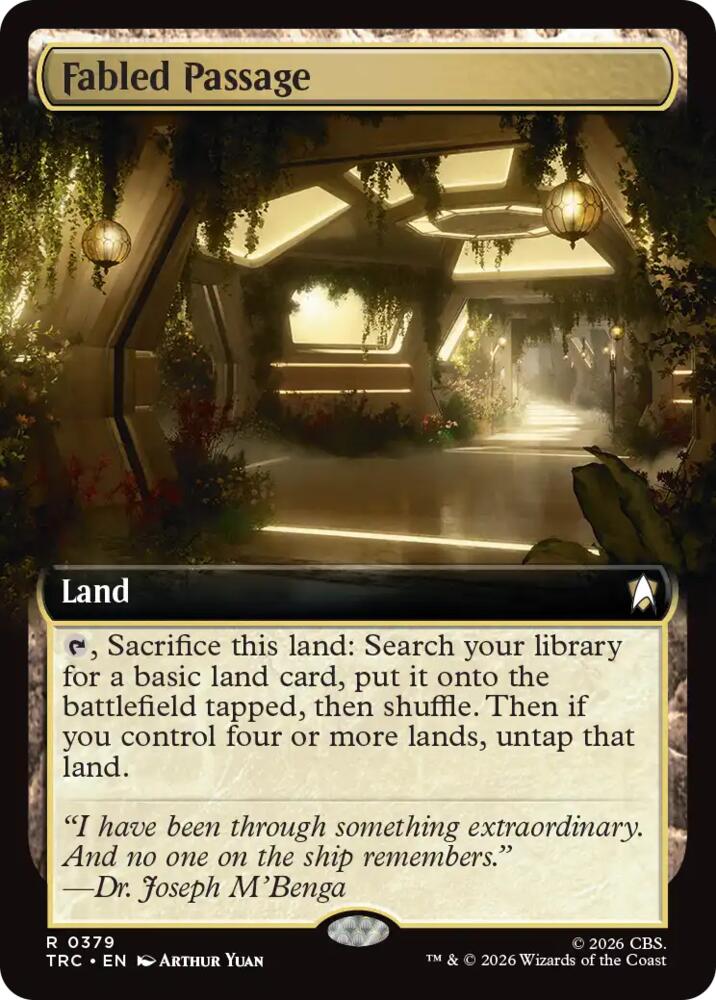 Fabled Passage (Extended Art) (379) [Star Trek Commander]