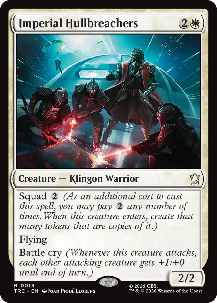 Imperial Hullbreachers (Surge Foil) (18) [Star Trek Commander]