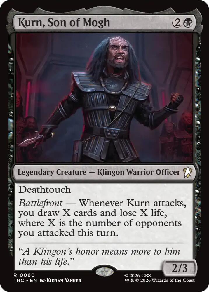 Kurn, Son of Mogh (60) [Star Trek Commander]