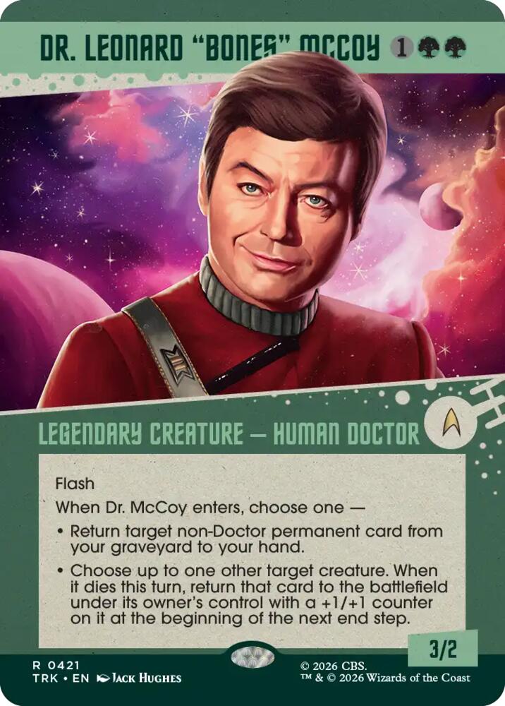 Dr. Leonard "Bones" McCoy (Showcase) (421) [Star Trek]