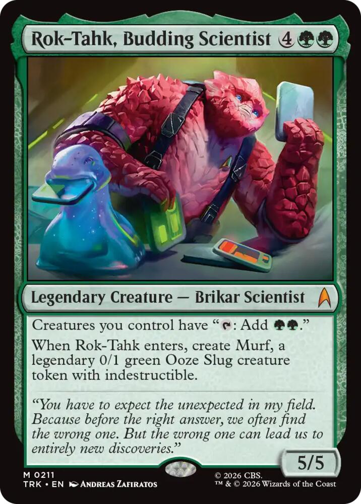 Rok-Tahk, Budding Scientist (211) [Star Trek]