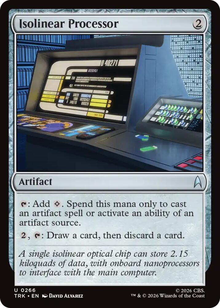 Isolinear Processor (266) [Star Trek]