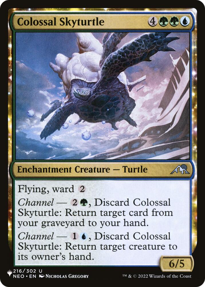 Colossal Skyturtle (216) [The List]