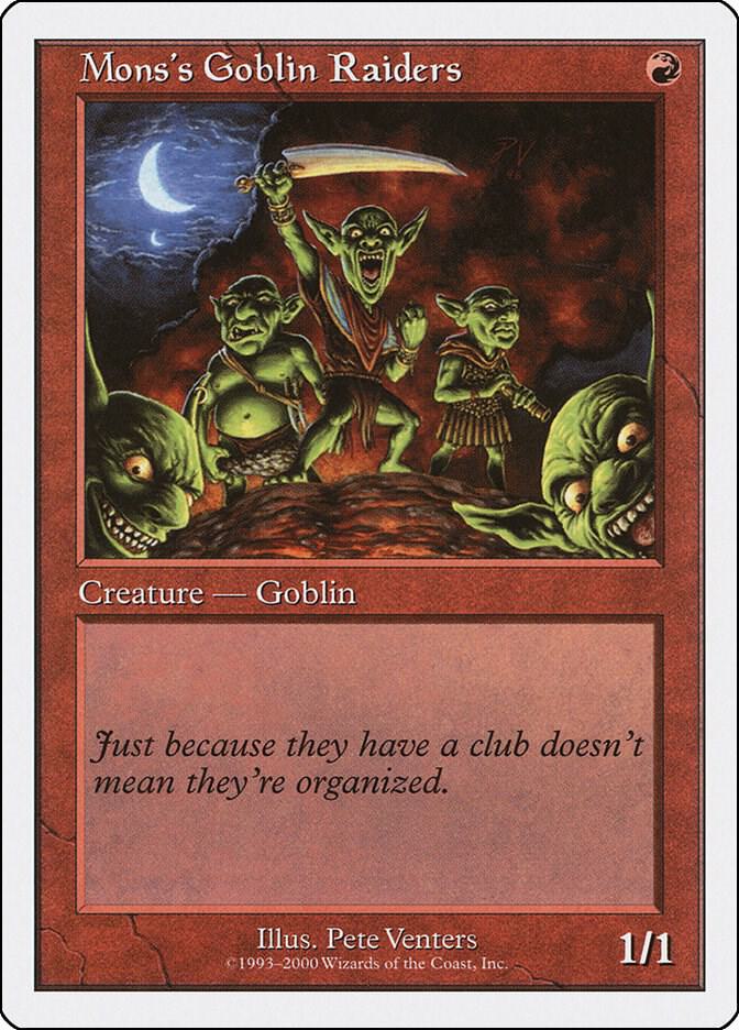Mons's Goblin Raiders (32) [Starter 2000]
