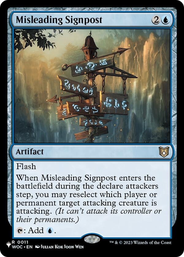 Misleading Signpost (11) [The List]