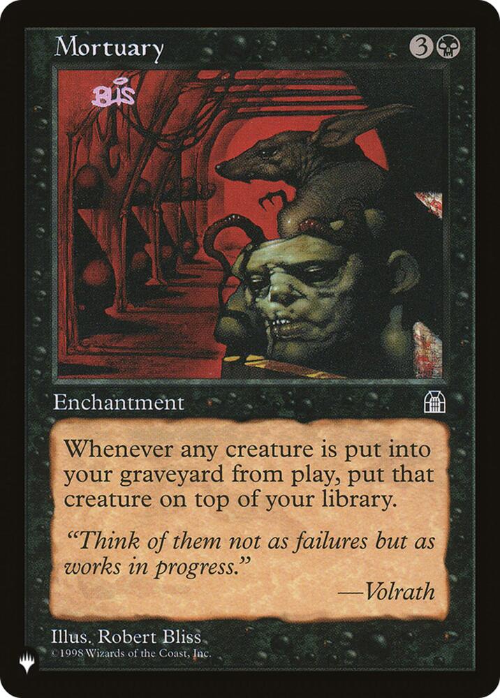 Mortuary [The List]