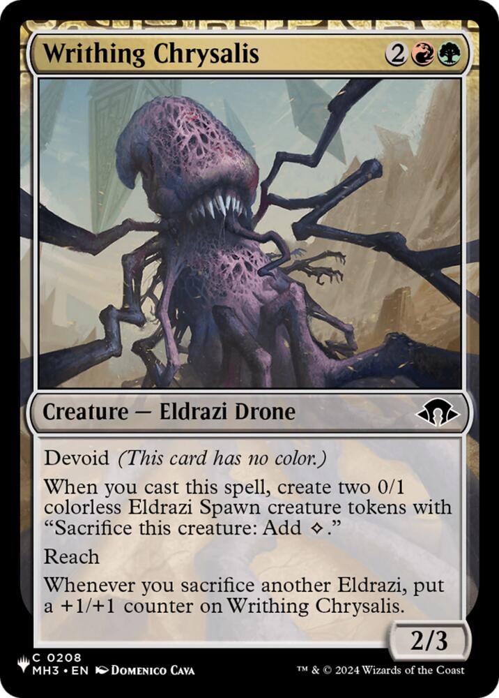 Writhing Chrysalis (208) [The List]