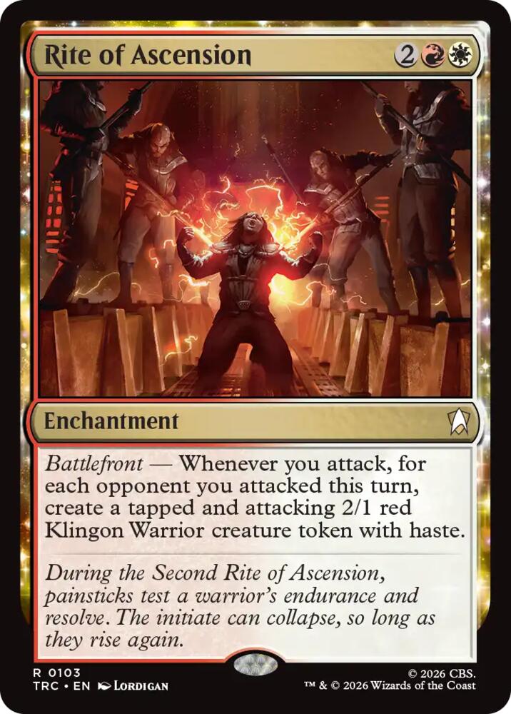 Rite of Ascension (Surge Foil) (103) [Star Trek Commander]