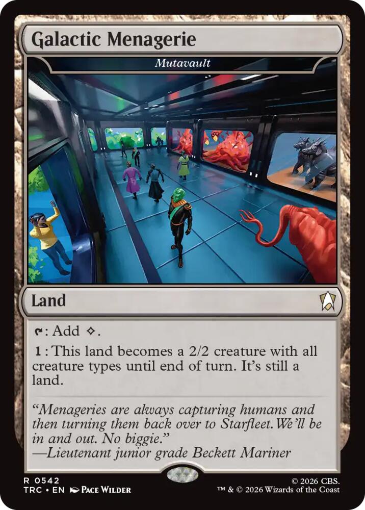 Galactic Menagerie - Mutavault (542) [Star Trek Commander]