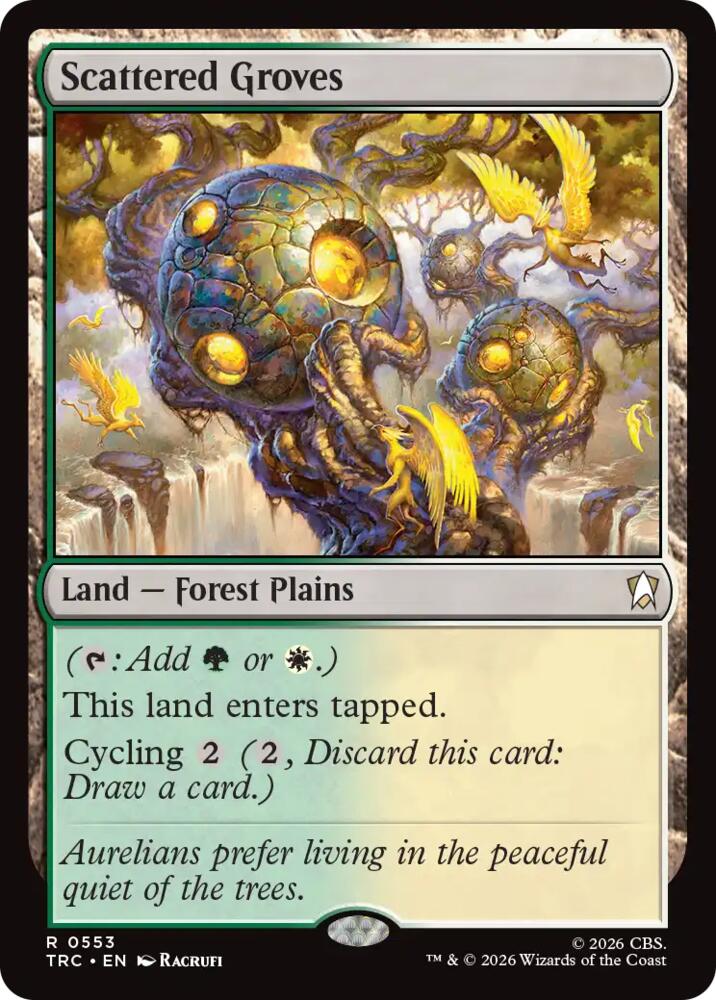 Scattered Groves (Surge Foil) (553) [Star Trek Commander]