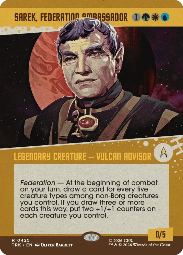 Sarek, Federation Ambassador (Showcase) (425) [Star Trek]
