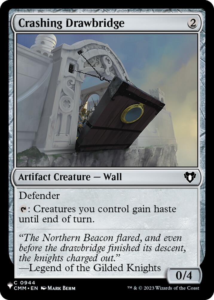 Crashing Drawbridge (944) [The List]