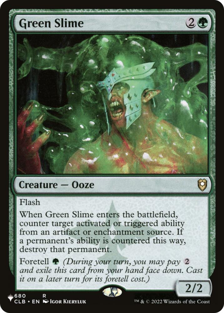 Green Slime (680) [The List]