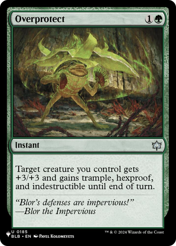 Overprotect (185) [The List]