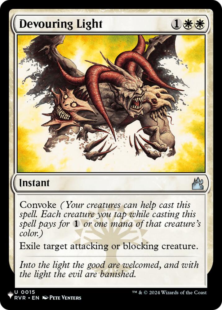 Devouring Light (15) [The List]