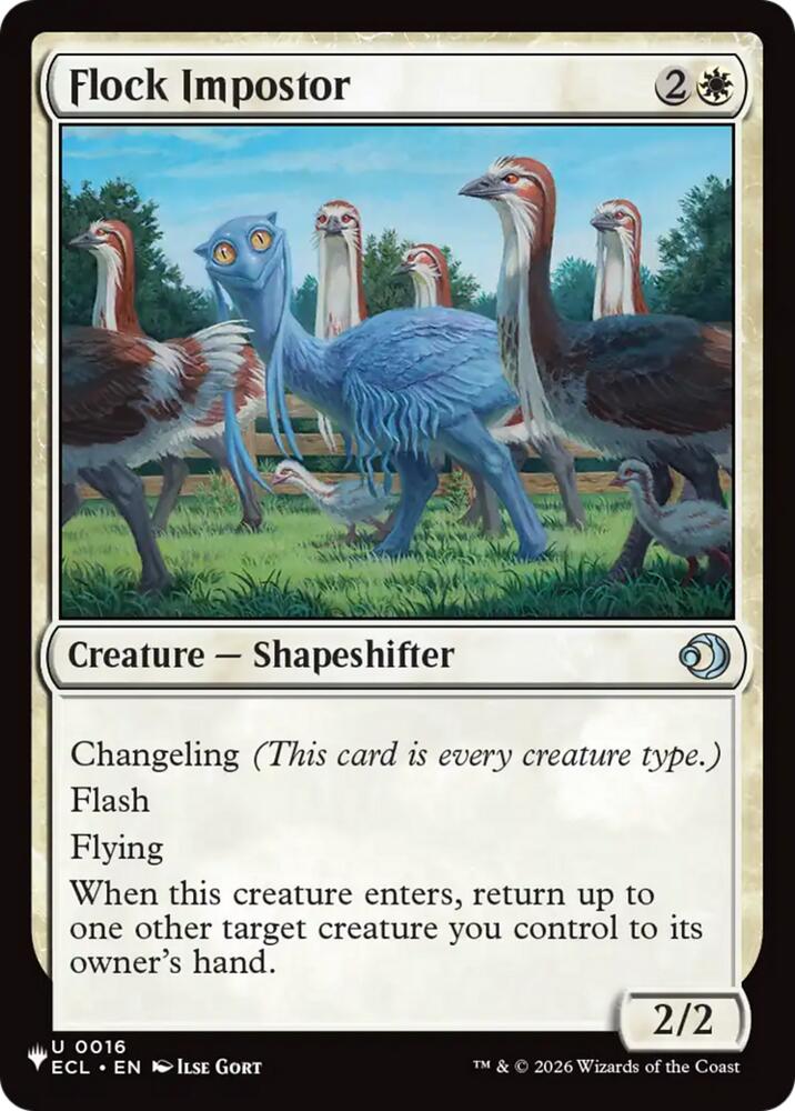 Flock Impostor (16) [The List]