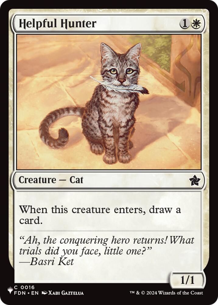 Helpful Hunter (16) [The List]