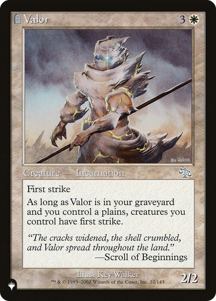 Valor (32) [The List]