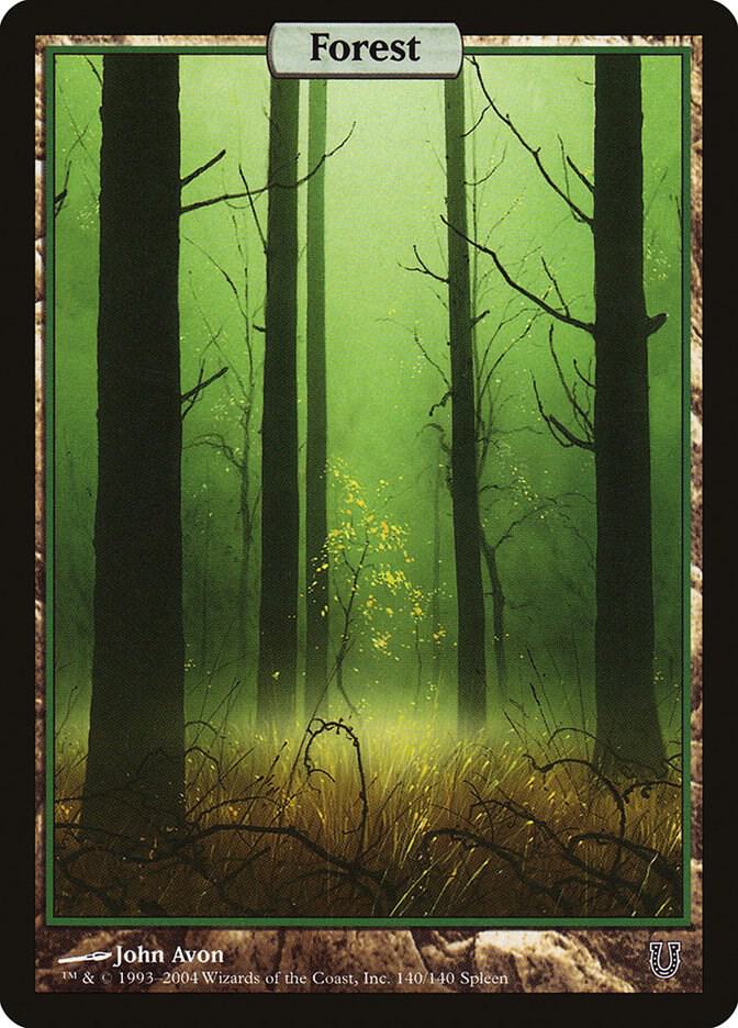 Forest - Full Art (140) [Unhinged]
