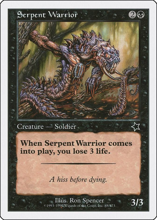 Serpent Warrior (88) [Starter 1999]