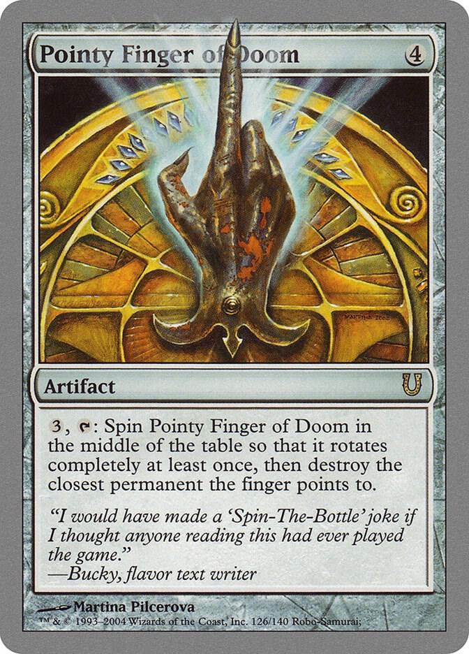 Pointy Finger of Doom (126) [Unhinged]