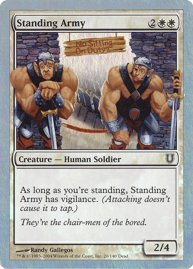Standing Army (20) [Unhinged]