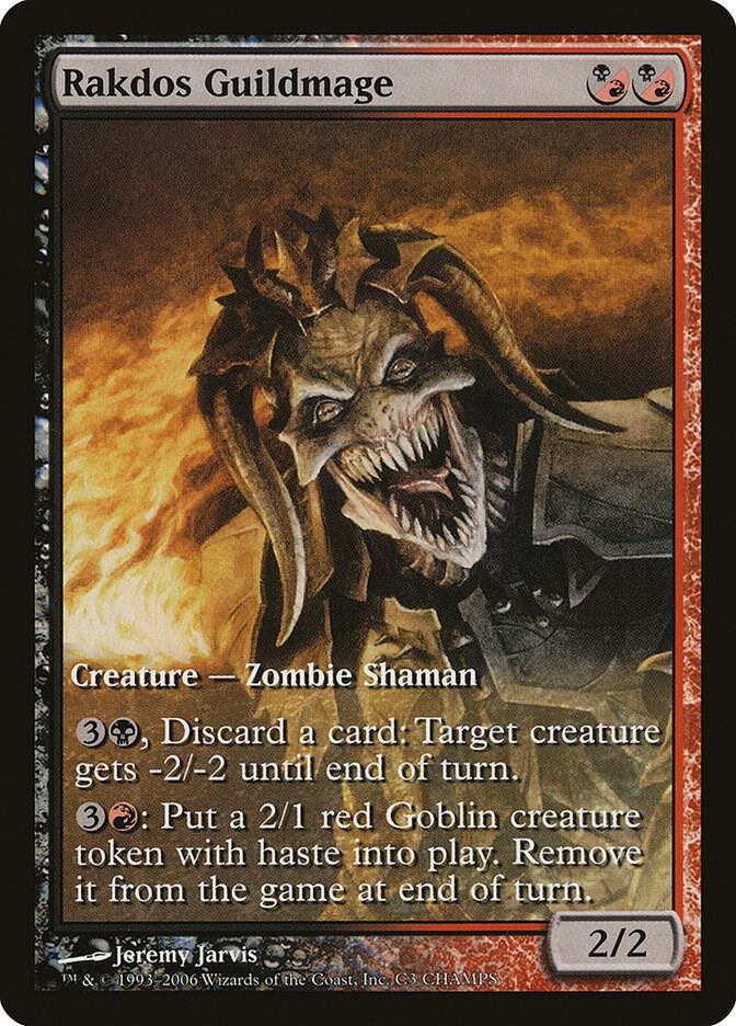 Rakdos Guildmage (3) [Champs Promos]