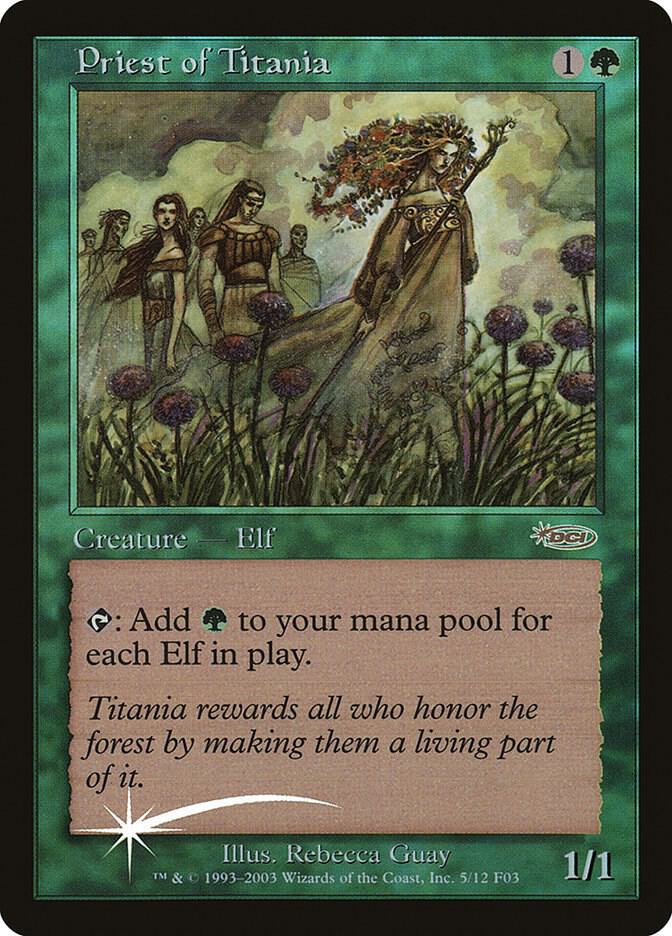 Priest of Titania (5) [FNM Promos]