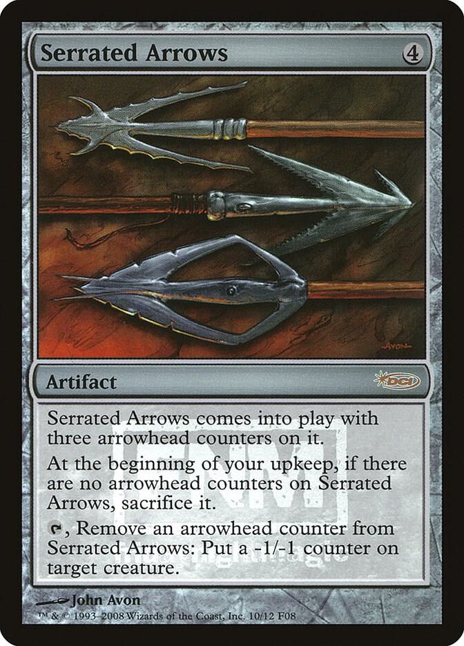 Serrated Arrows (10) [FNM Promos]