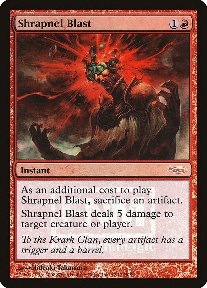 Shrapnel Blast (12) [FNM Promos]