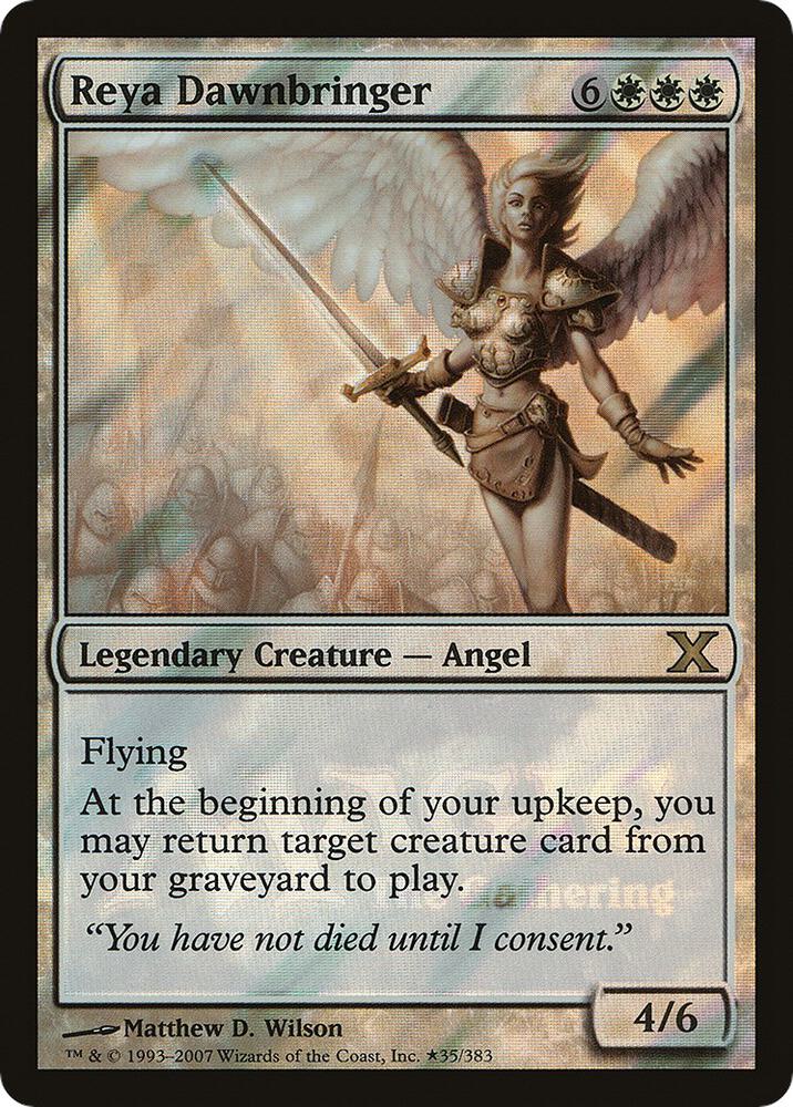 Reya Dawnbringer (35) [Game Day Promos]