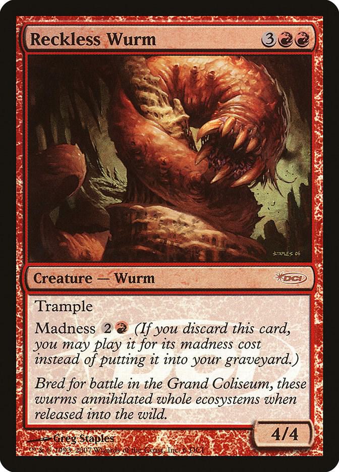 Reckless Wurm (6) [WPN & Gateway Promos]