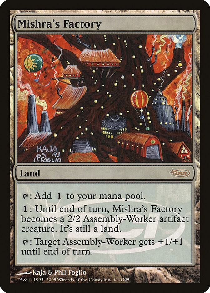 Mishra's Factory (4) [Judge Promos]