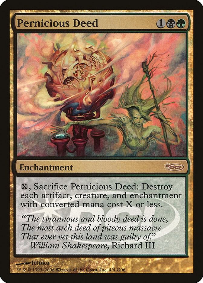 Pernicious Deed (4) [Judge Promos]