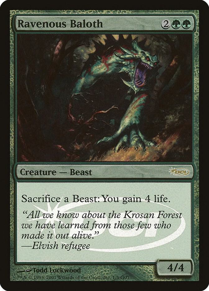 Ravenous Baloth (1) [Judge Promos]