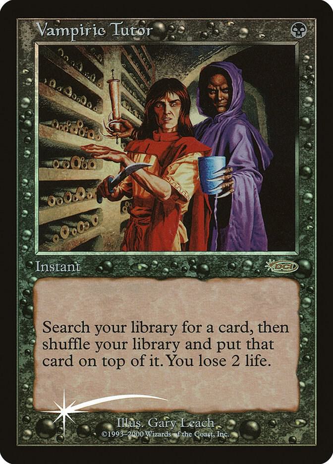 Vampiric Tutor (2) [Judge Promos]
